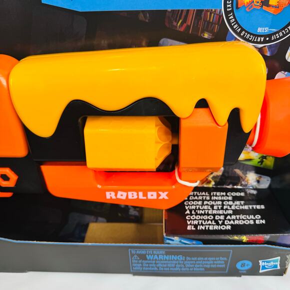 Nerf Roblox Adopt Me! Bees! Lever Action Dart Blaster Gun *Includes Virual Code - Picture 7 of 10